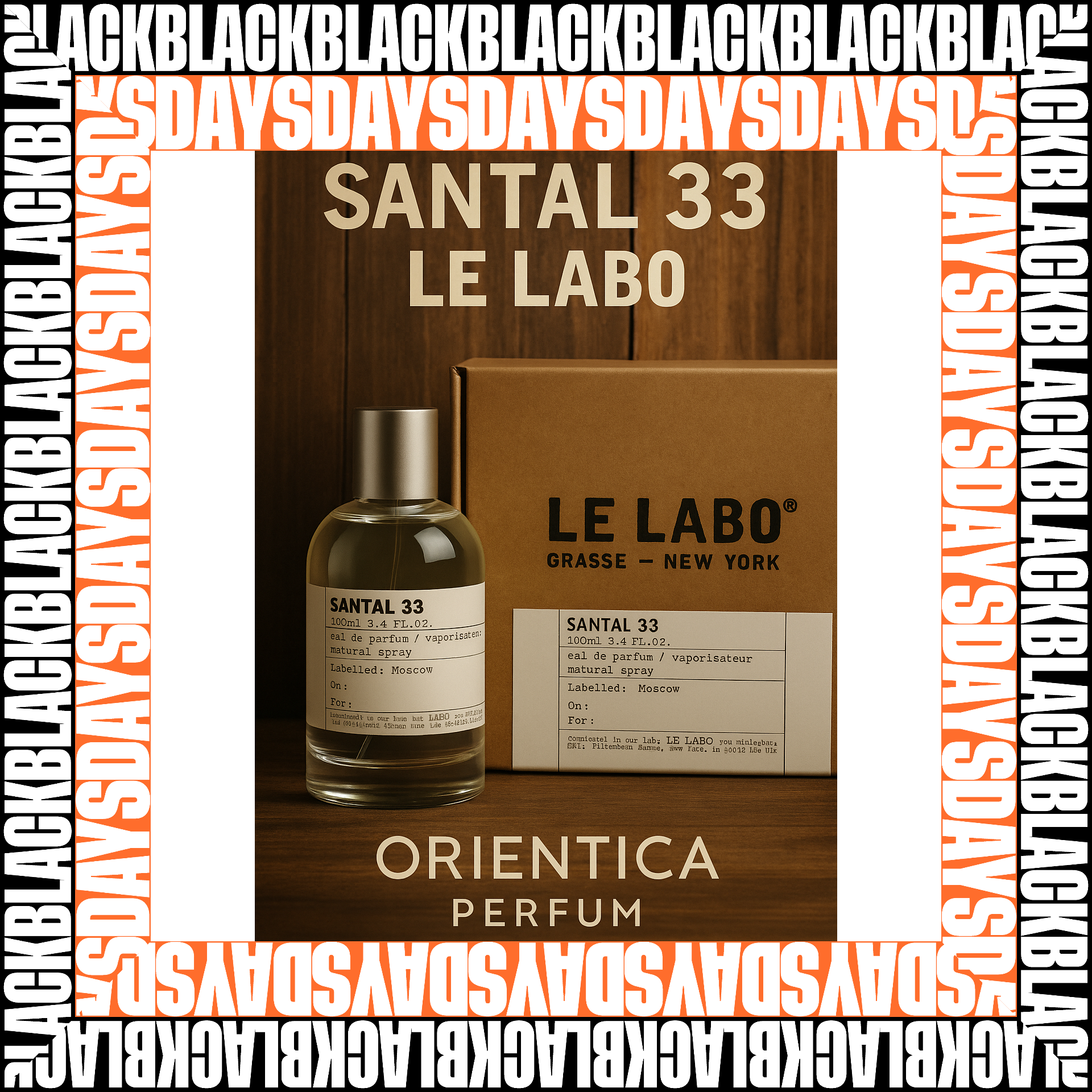 SANTAL 33 LE LABO BLACK DAYS